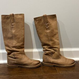 Frye pull on boots